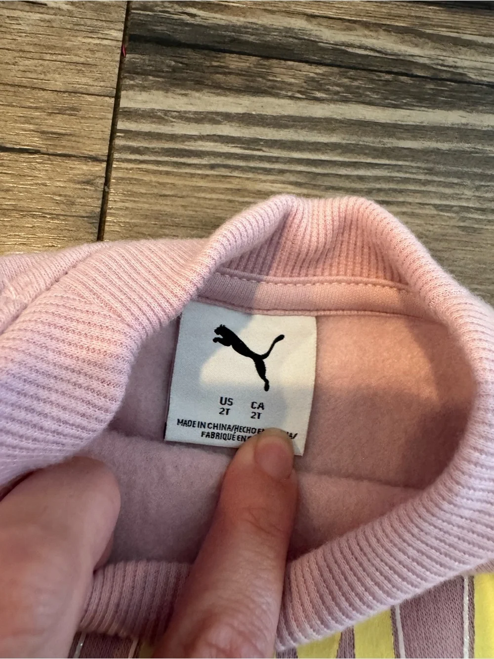 Puma Pink Girls' Sports Club Sweatshirt & Shorts Set - Picture 5 of 8